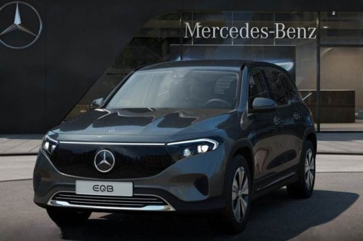 Grå Mercedes EQB250+ fra 2024