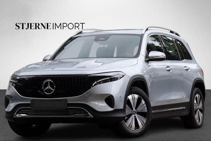 Sølv Mercedes EQB300 fra 2024