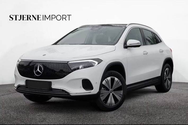 Hvid Mercedes EQA300 fra 2024