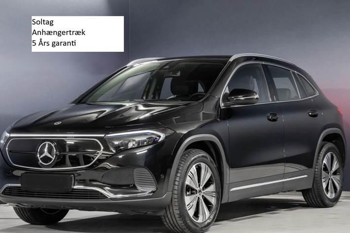 Sort Mercedes EQA250 fra 2023