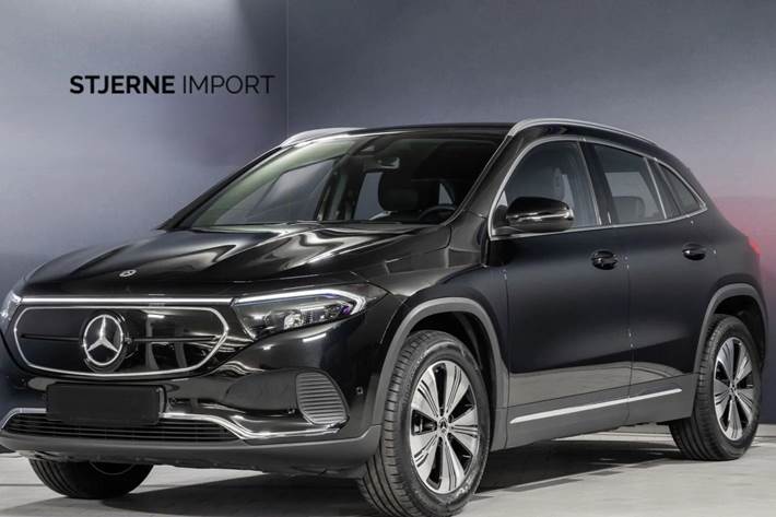 Sort Mercedes EQA250 fra 2023