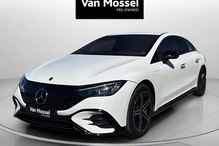 Hvid Mercedes EQE350+ fra 2025