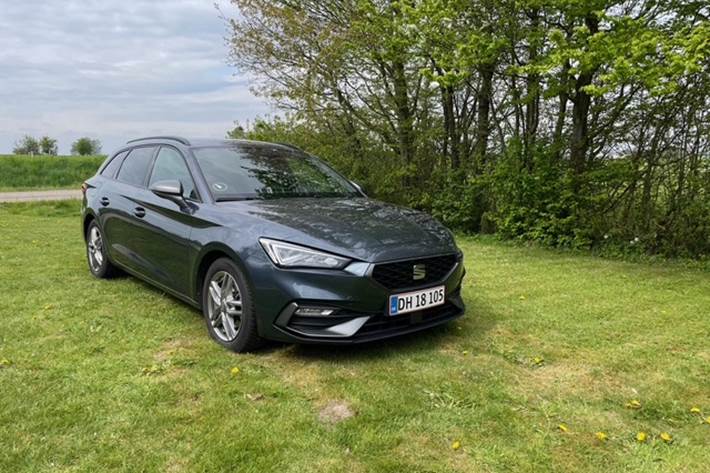 Grå Seat Leon fra 2022