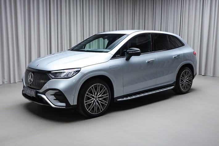 Sølv Mercedes EQE350 SUV fra 2025