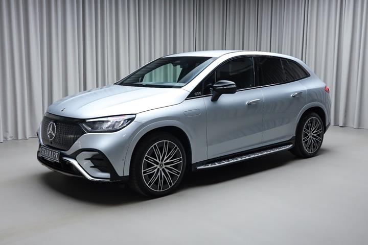 Sølv Mercedes EQE350 SUV fra 2025