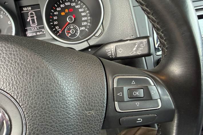 Sort VW Golf fra 2010