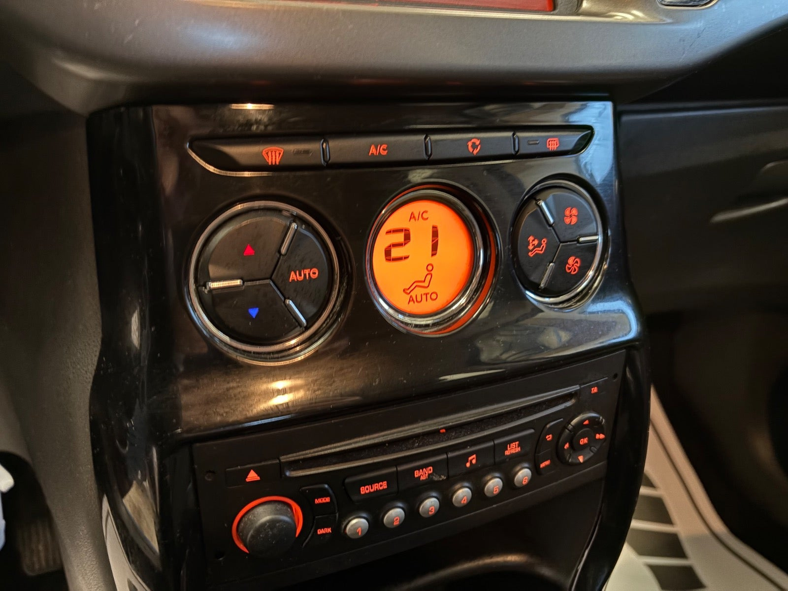 Grøn Citroën C3 fra 2016
