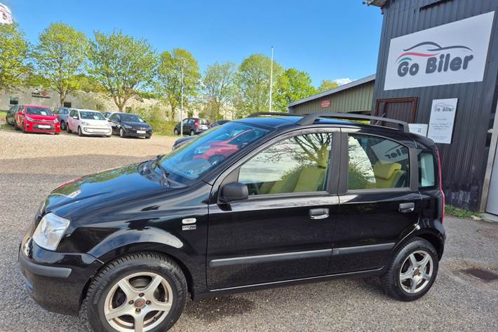 Grøn Fiat Panda fra 2006