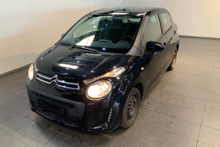 Sort Citroën C1 fra 2016 set udefra