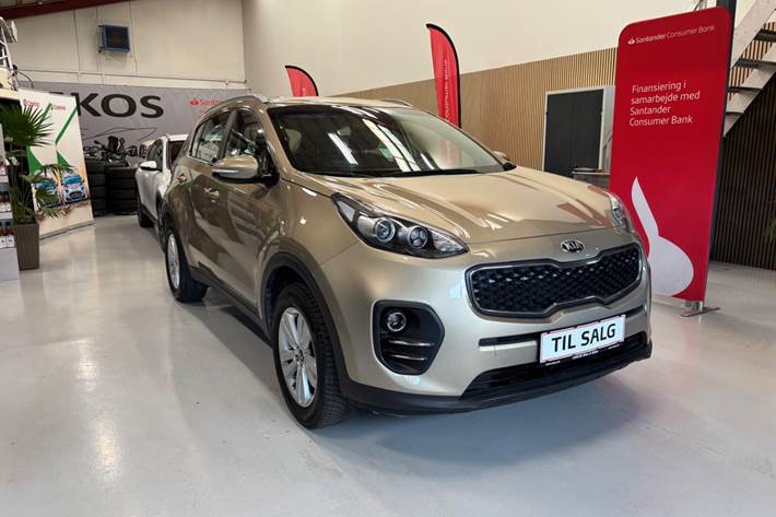 Beige Kia Sportage fra 2016
