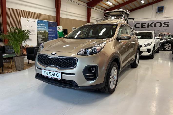 Beige Kia Sportage fra 2016