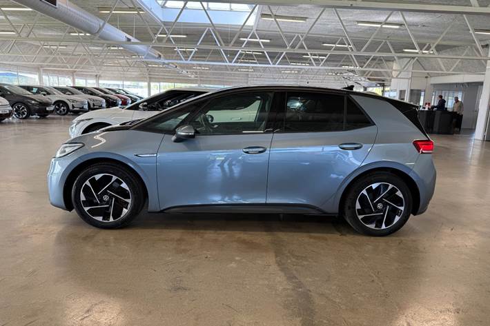 Blå VW ID.3 fra 2021
