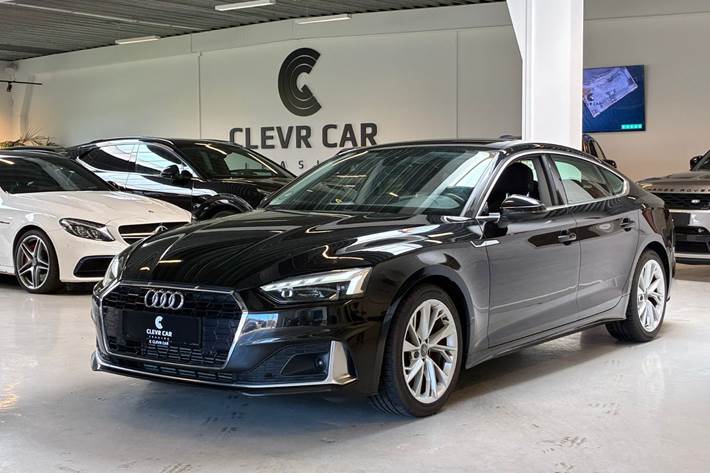 Sort Audi A5 fra 2020