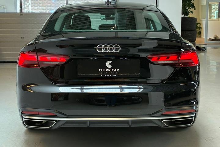 Sort Audi A5 fra 2020