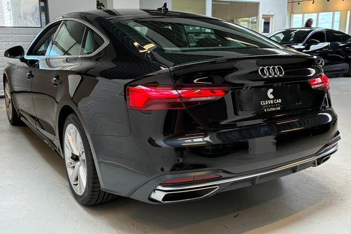 Sort Audi A5 fra 2020
