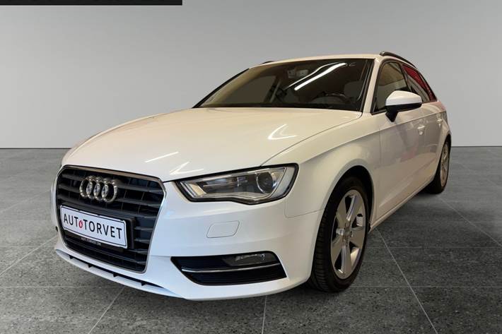 Hvid Audi A3 fra 2016