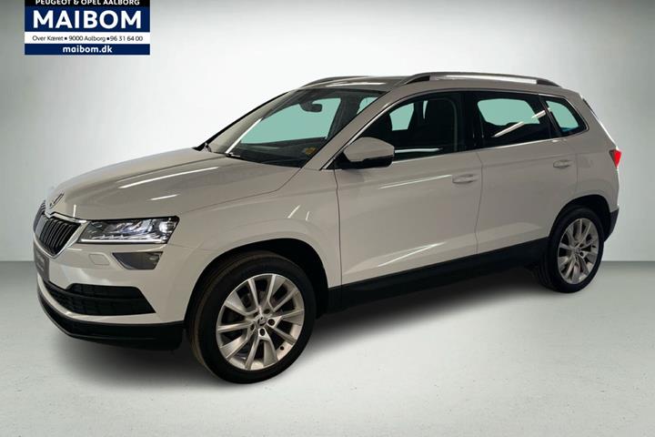 Hvid Skoda Karoq fra 2019