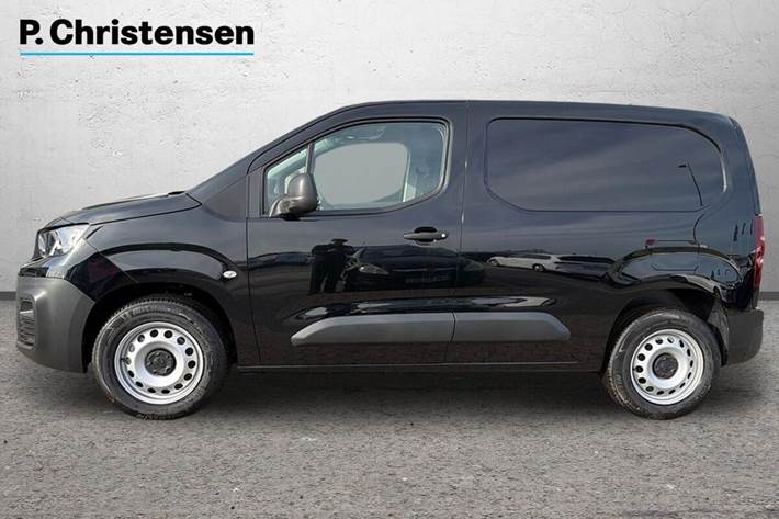Sort Peugeot e-Partner fra 2024