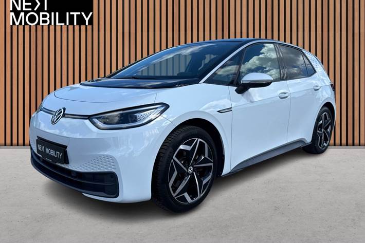 Hvid VW ID.3 fra 2021