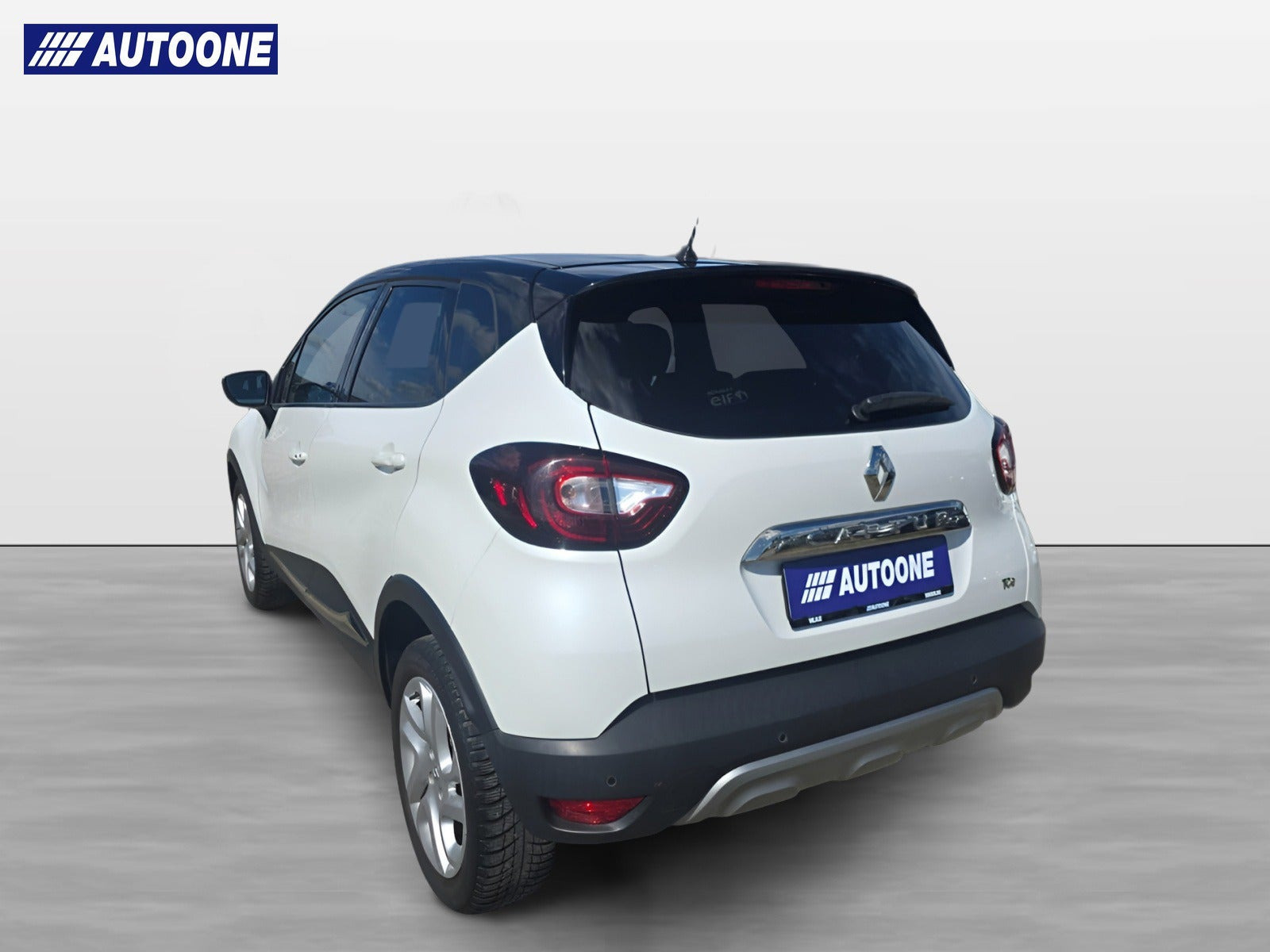 Hvid Renault Captur fra 2017