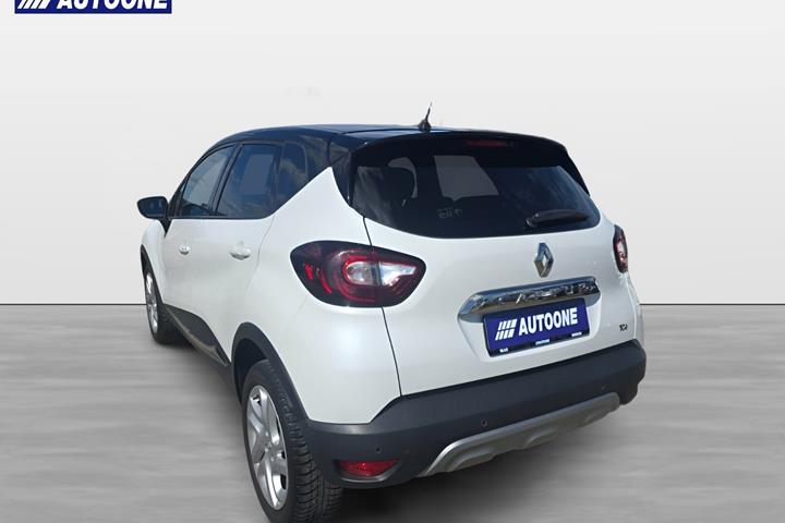 Hvid Renault Captur fra 2017
