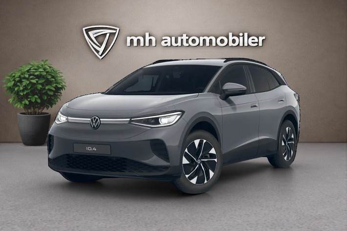 Grå VW ID.4 fra 2025 set udefra