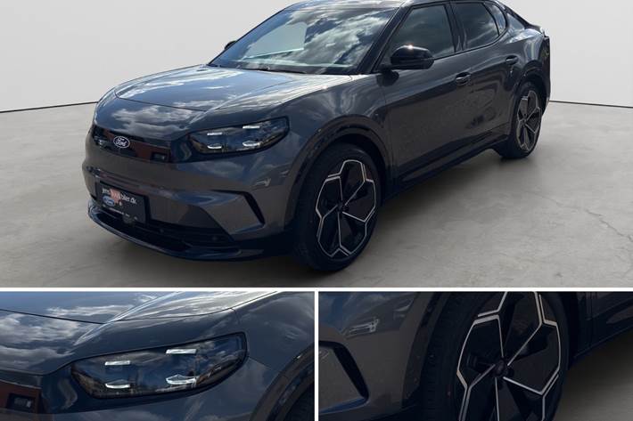 Grå Ford Capri fra 2024