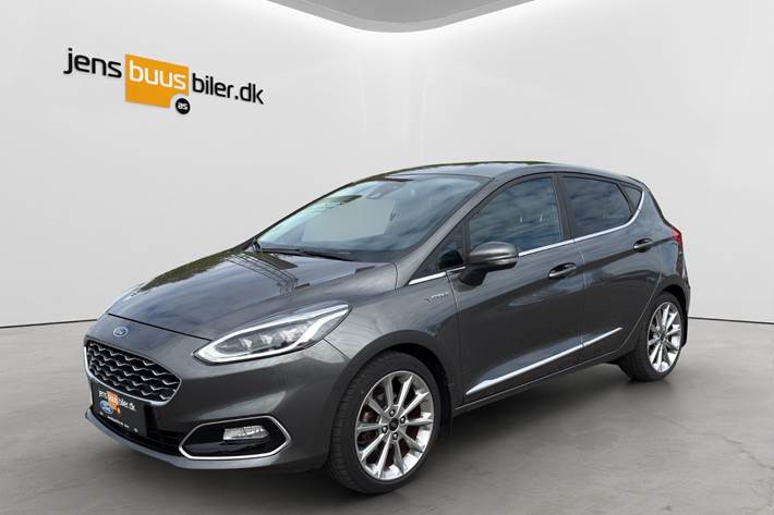 Grå Ford Fiesta fra 2019