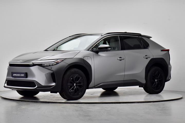 Grå Toyota BZ4X fra 2023