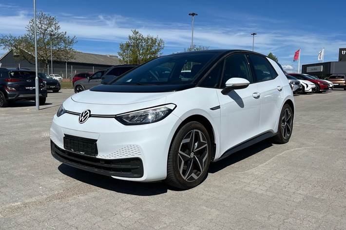 Hvid VW ID.3 fra 2021