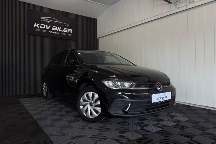 Sort VW Polo fra 2022