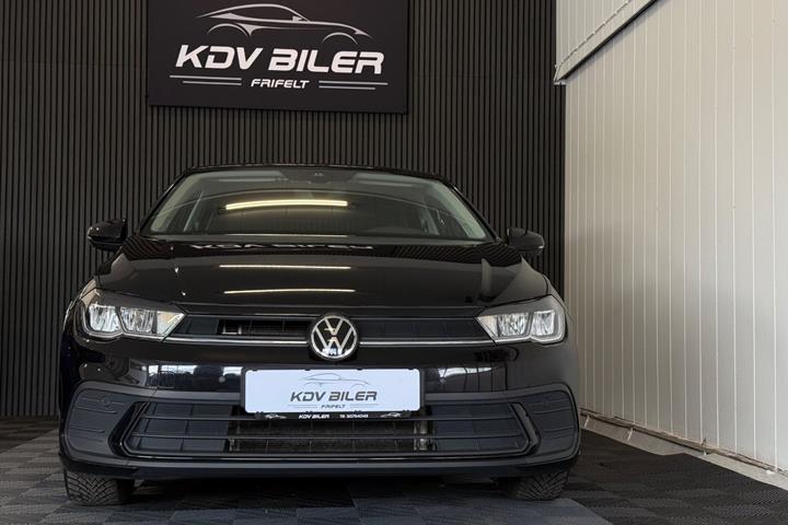 Sort VW Polo fra 2022
