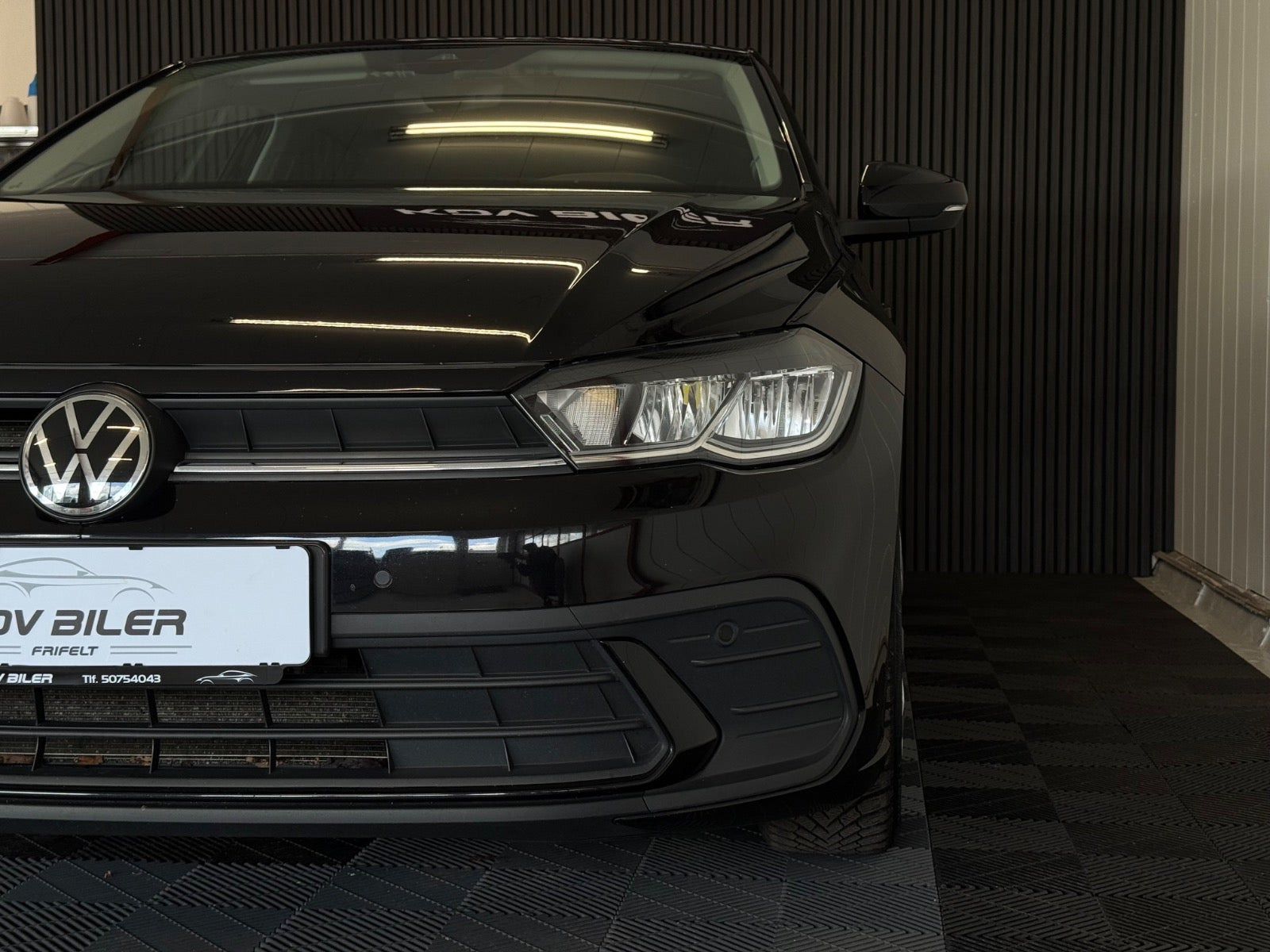 Sort VW Polo fra 2022