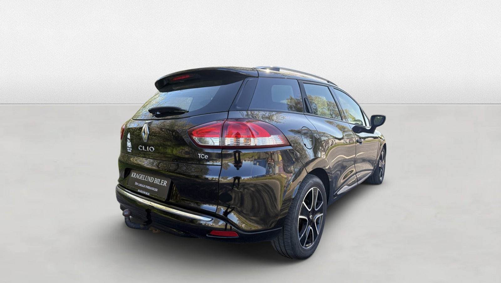 Grøn Renault Clio IV fra 2014