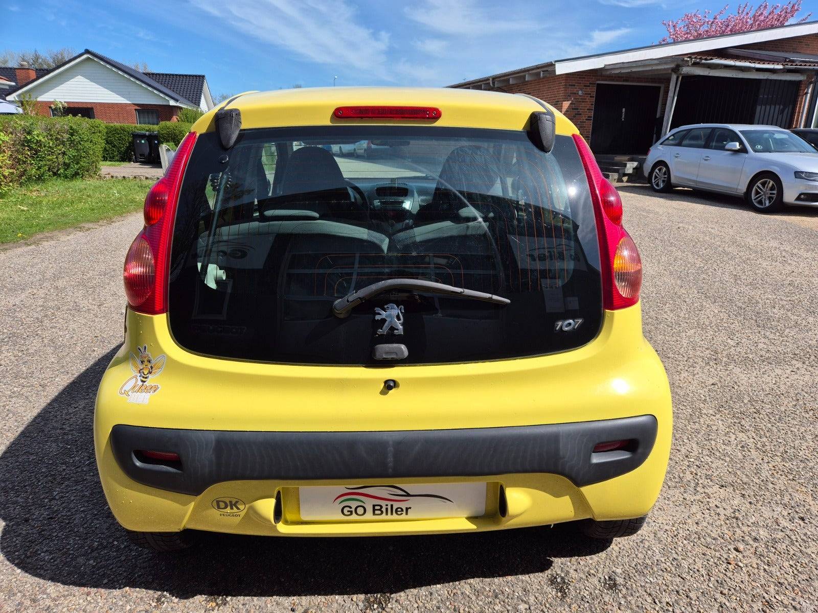 Grøn Peugeot 107 fra 2008