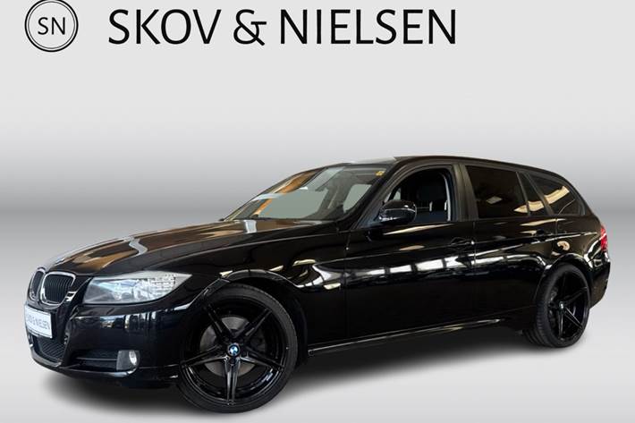 Sort BMW 318d fra 2009