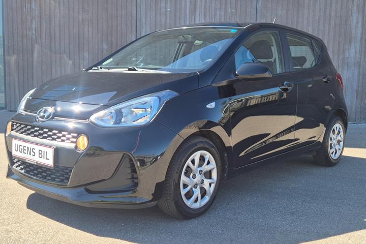 Sort Hyundai i10 fra 2019