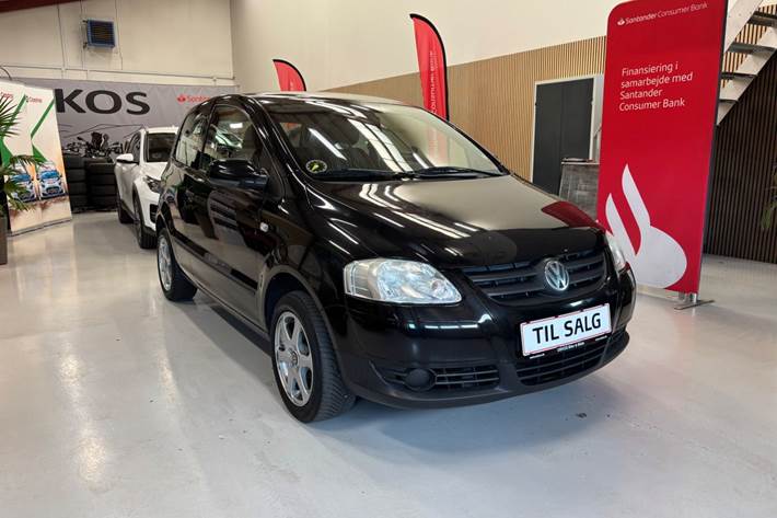 Sort VW Fox fra 2005