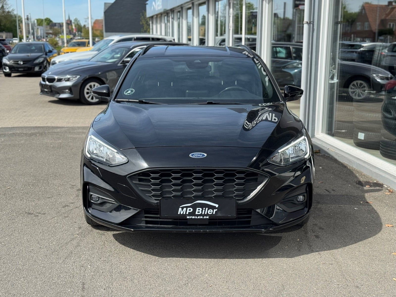Sort Ford Focus fra 2019