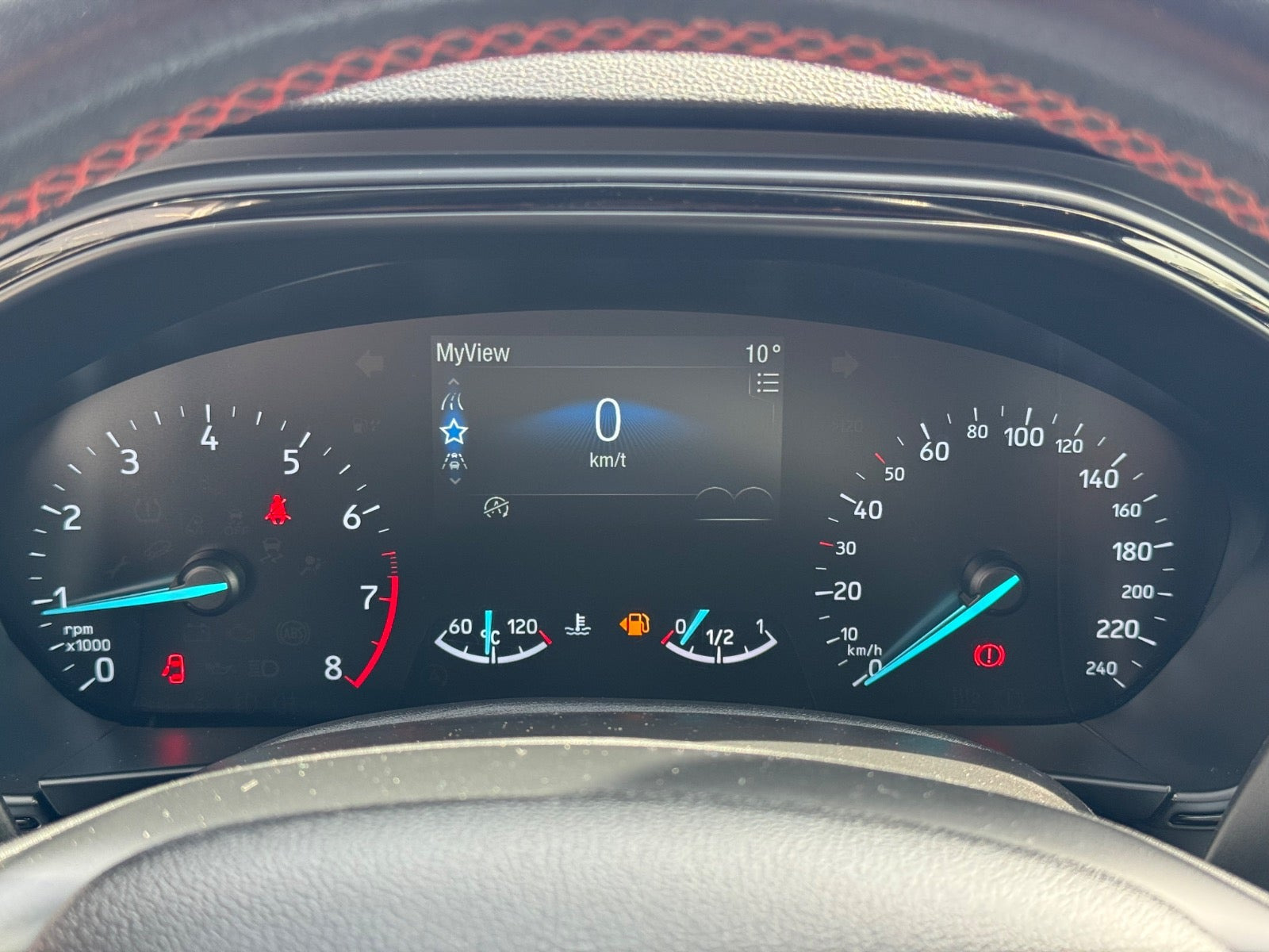 Sort Ford Focus fra 2019