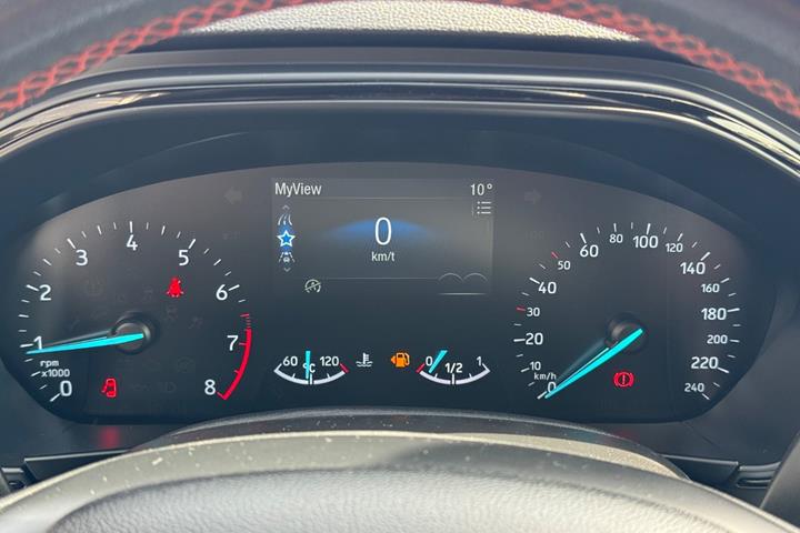 Sort Ford Focus fra 2019