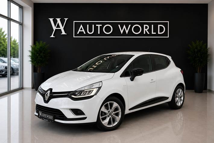 Hvid Renault Clio IV fra 2016