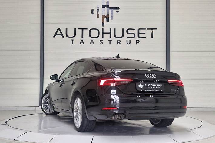 Sort Audi A5 fra 2018