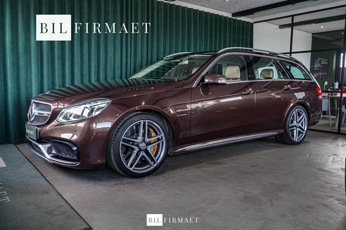 Brun Mercedes E63 fra 2015