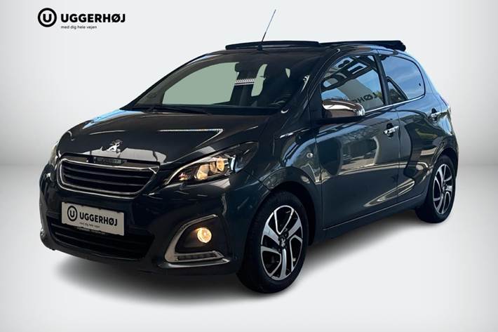Grå Peugeot 108 fra 2017