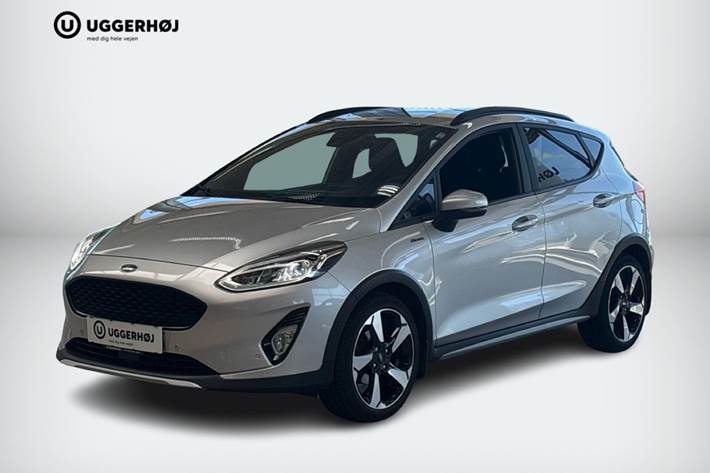 Sølv Ford Fiesta fra 2021