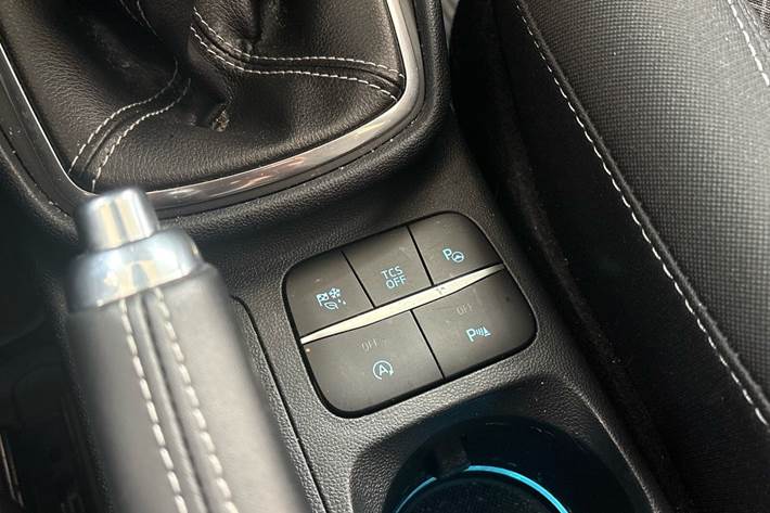 Sølv Ford Fiesta fra 2021