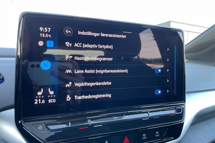 Blå VW ID.4 fra 2023