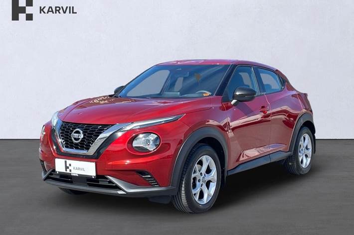 Rød Nissan Juke fra 2020