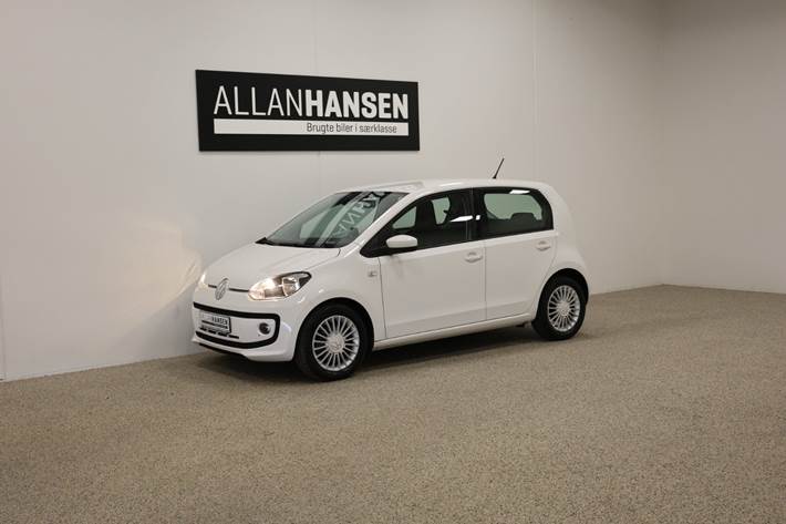 Hvid VW UP! fra 2015